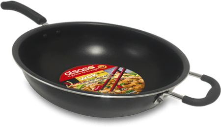 Wok ALSASA de doble mango